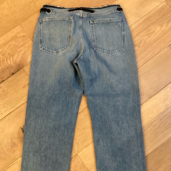 RAG & BONE WOMENS SUPER HIGH RUTH STRAIGHT LEG JEANS-RARE - Picture 2 of 16